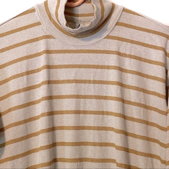 Anthropologie Vanessa Virginia Striped Turtleneck Tunic Size Small OB747083 - Picture 5 of 13